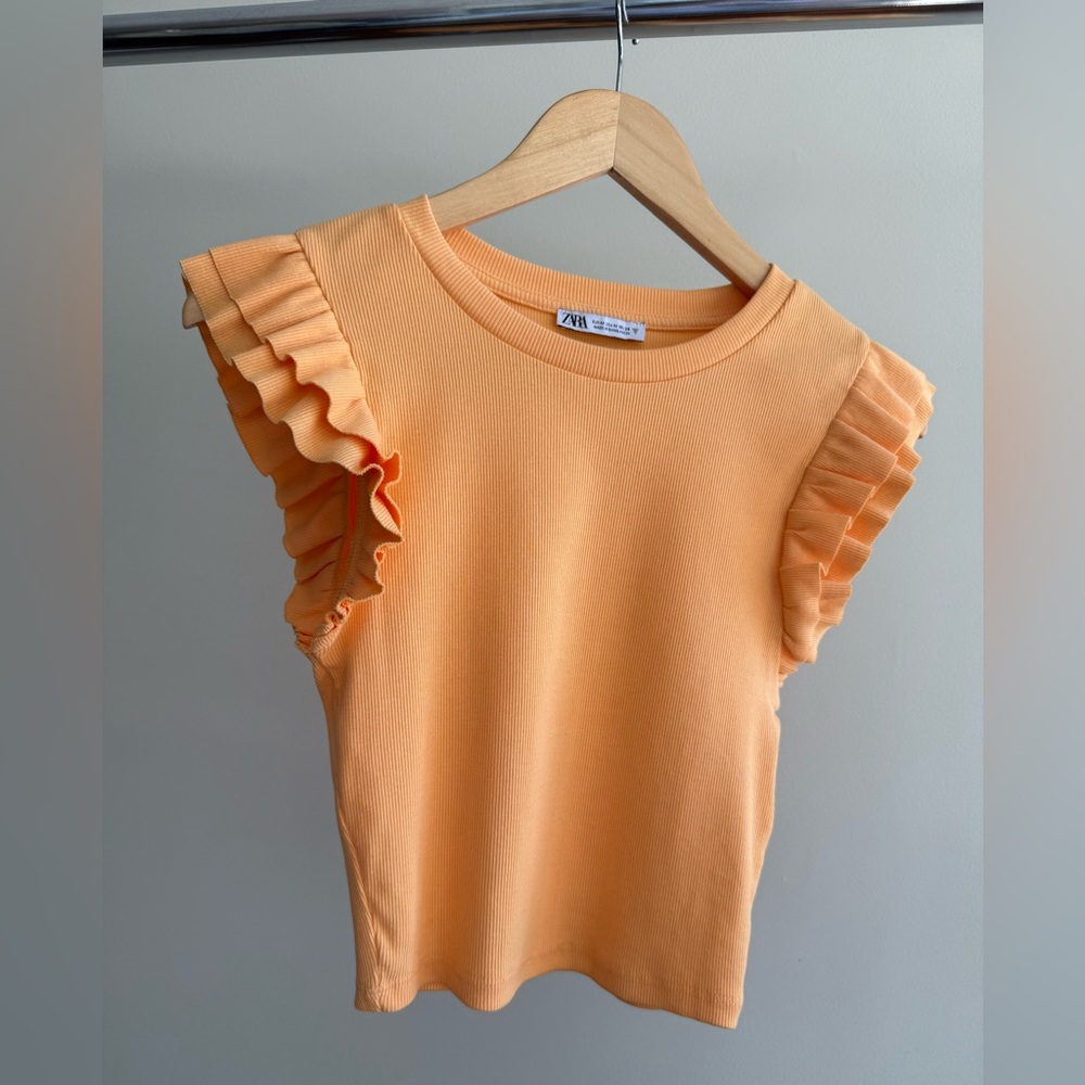 Zara Ruffle Tank - Picture 2 of 5